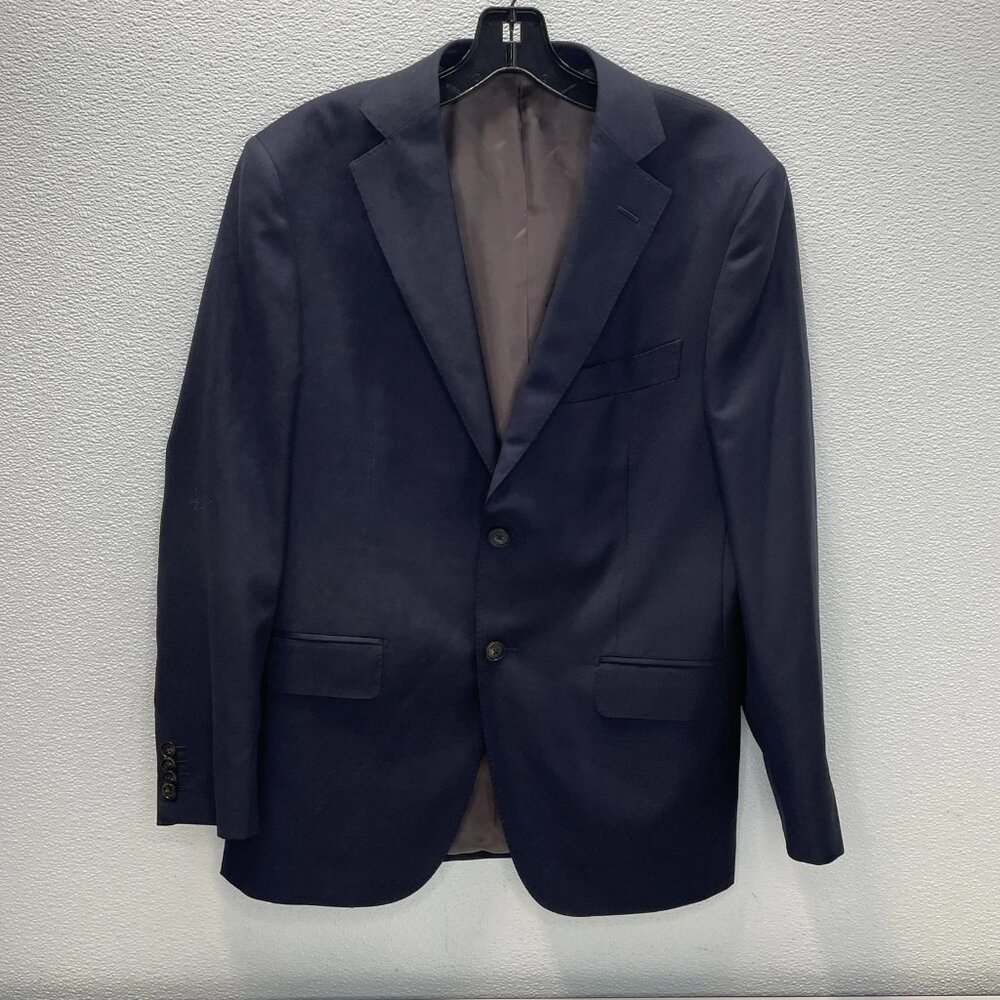 SuitSupply Men's Suit Jacket Napoli Wool Size 24 Navy